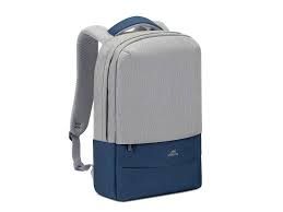 Backpack RivaCase 7562 15.6''Gray/Dark Blue - 26215