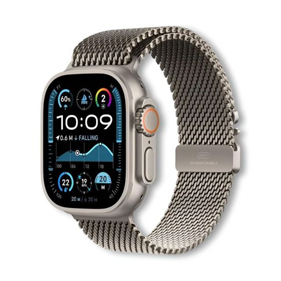 Apple Watch Ultra 2 49mm 2024(Natural Ti/Natural Ti Milanes Loop) - 30932