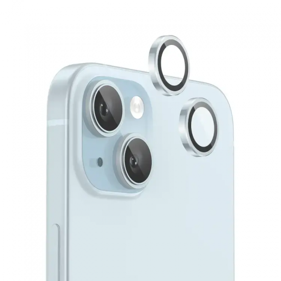 iPhone 15/Plus Green Lion HD Plus Camera Lens (Light Blue) - 27741