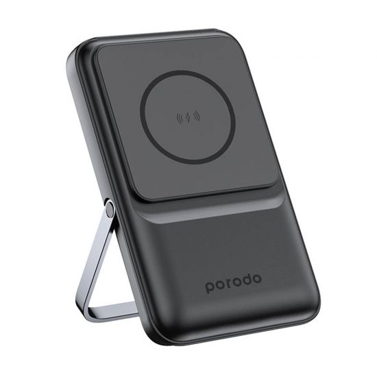 Porodo 10000 mAh Magsafe Powerbank Attach with Type C, Lightning , Micro and USB-A - 30901