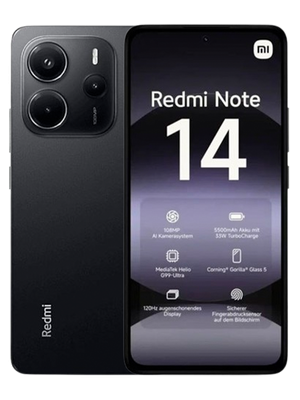 Xiaomi Redmi Note 14 6/128GB(Midnight Black) - 31552