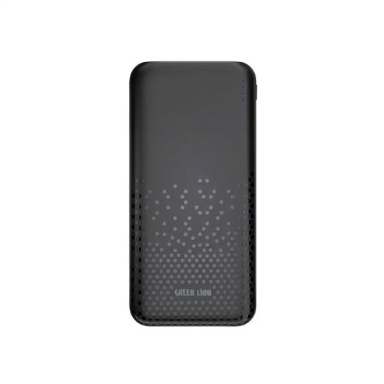 Power Bank Green Lion Rome Ultra Slim 10000mAh (Black) - 30294