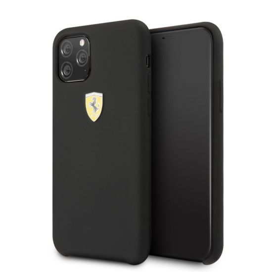 iPhone 11 Pro Ferrari SF Logo Shield(Black) - 21123
