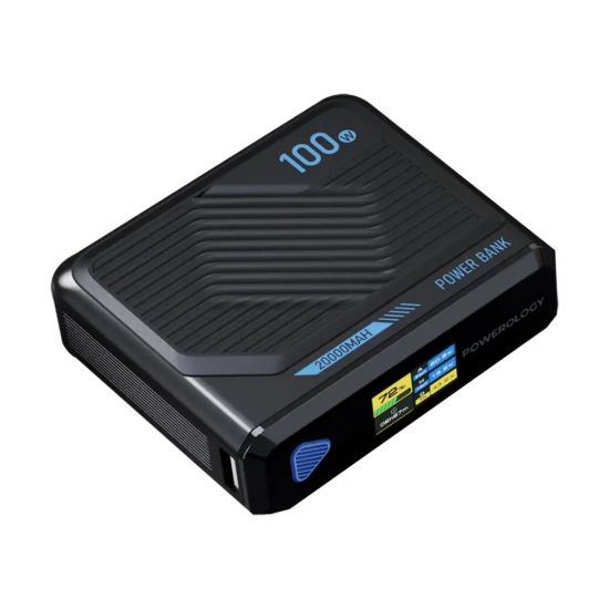 Power Bank Powerology Ultra Mini 20000mAh PD 100W Magsafe Wireless Charger - 31911