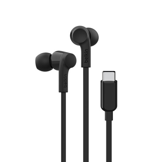 Belkin SoundForm Wired Earbuds with Type-C(Black) - 30422