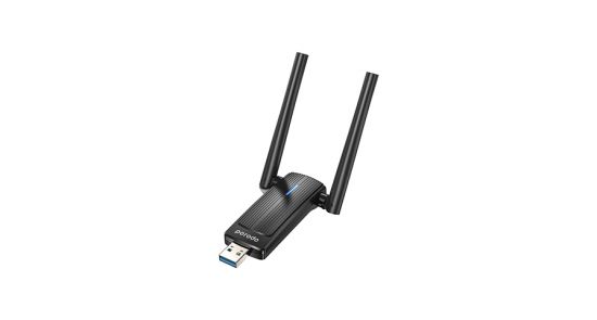 Porodo Dual Band WiFi6 USB Adapter with External Antenna - 28893