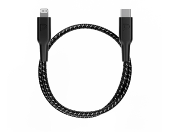 Powerology Cable USB-C Aluminium to Lightning MFI Braided 3M  - 33409