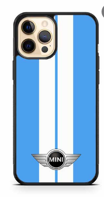 iPhone 12 Pro Max Mini Cooper Hard Case(Blue) - 23803