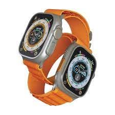 Porodo Ultra Titanium Smart Watch 2.1" Wide Screen(Orange) - 27056