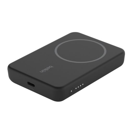 Power Bank Belkin Boost Charge Magnetic Wireless 5k+Stand(Black) - 29413