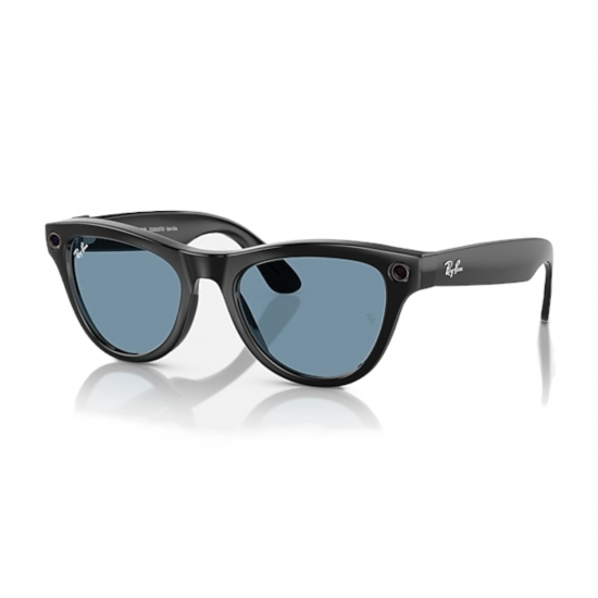 Rayban Meta Transitions Skyler(RW4010)(Shiny Black)(Cerulean Blue) - 32156
