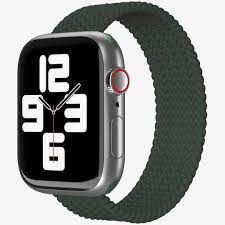 Apple Watch 44/45 Band Woven Nylon(Green) - 27081