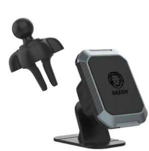 Car Phone Holder Green Lion 2 in 1 Magnetic - 33469