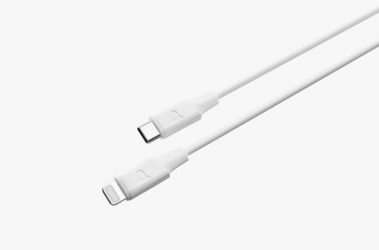  Powerology MFI Lightning to USB-C TPE Jacket Over-Molded Cable 2m - - 33416
