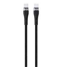 Green Lion USB-C to USB-C Braided Zinc Alloy Cable 60W 1M(Black) - 31786